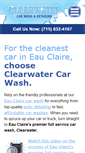 Mobile Screenshot of clearwatercarwashlube.com